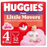 Chilotei  Huggies Mega 4 (9-14 kg) 52buc GIRL