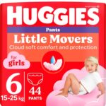 Chilotei ''HUGGIES'' 6 (16-22kg) 44buc. GIRL