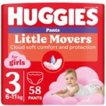 Chilotei Huggies  Mega 3 (7-11 kg) 58buc GIRL