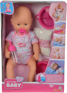 Simba papusa NBB Bebelus cu functii 38cm - imagine 2