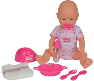 Simba papusa NBB Bebelus cu functii 38cm - imagine 3