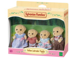 Familia Labrador bej Sylvanian Families