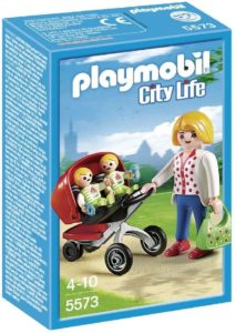Carucior cu gemeni Playmobil