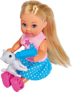 Simba papusa Evi cu pisici la plimbare 12cm - imagine 3