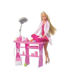 Simba papusa Steffi medic veterinar