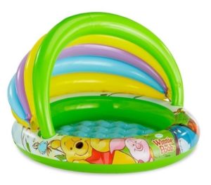 Piscina gonflabila cu parasolar Winnie the Pooh INTEX