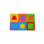 Puzzle moale Litere 6 buc. BabyOno