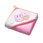 Prosop din veliur cu capota 76*76 / Roza/ BabyOno
