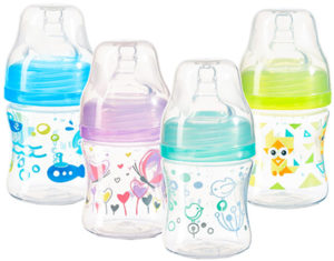 Sticluta cu biberon lata 120 ml NEW BabyOno