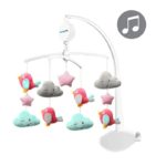 Carusel muzical universal "CLOUDS and BIRDS" BabyOno