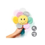 Zornaitoare din veliur RAINBOW FLOWER BabyOno - imagine 3