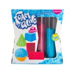 Set Spuma modelatoare doua culori cu figuri geometrice Foam Alive