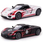 Masina Porsche 918 1:14 cu radiocomanda Rastar in assort.