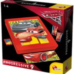 Joc educativ prescolar PROGRESSIVE 9- Masini "Cars3" LISCIANI