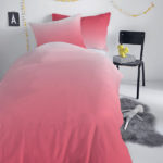 Sunset fata de perna+carpeta acopere 140x200 roz AteliersDeLinge SDE