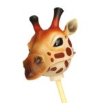 Cap animal pe bastol (giraf) Wild Republic