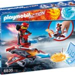 Firebot si lansator de discuri Playmobil