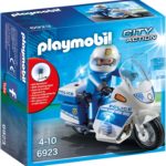 Police Bike with LED Light Playmobil