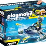 Jet-schiul cu lansator de rachete Playmobil
