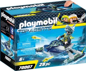 Jet-schiul cu lansator de rachete Playmobil