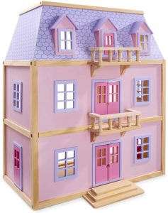 Casa lemn papusi cu accesorii — изображение 4