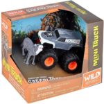 Masina cu animala mini (lup) Wild Republic