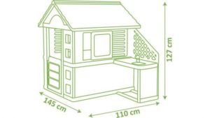 Smoby Set de joc "NATURE PLAYHOUSE + KITCHEN" — изображение 2