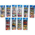 Set cadou de masini (5 buc) in assort. Hot Wheels