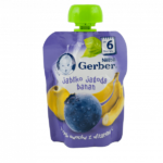 Piure din mere-afine-baтan Gerber 90g