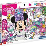 Puzzle Minnie cu stickere 104buc 6+ CLEMENTONI