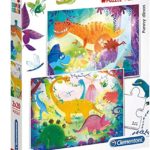 Puzzle Dinos 2x20 3+ CLEMENTONI
