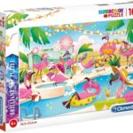 Puzzle Flamingo 104buc 6+ CLEMENTONI