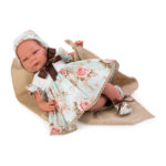 Papusa Ines 46 cm - rochia cu arc ASI