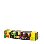 Neon vopsea - degetele 6 x 150ml SES