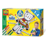 Primul meu  set de colorat urs SES