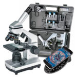 Microscop Biolux 40x-1024x + suport p-u Smartphone Junior BRESSER