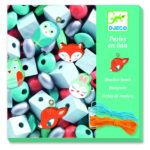 Margele din Lemn - Animale Mici Djeco