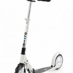 Trotineta alba Interlock Maxi MICRO