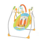 Scaun-balansoar Miou multicolor BREVI