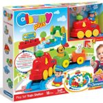 Statie de Tren cu cuburi moale 18m+ CLEMENTONI