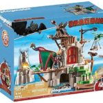 Dragons Berk Island Fortress with Firing Cannons Playmobil