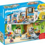 Furnished School Building Playmobil
