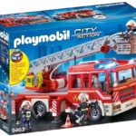 Masina de pompier cu platforma Playmobil