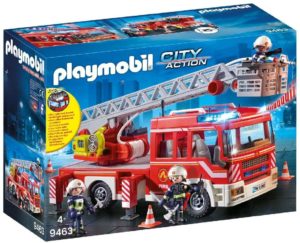Masina de pompier cu platforma Playmobil