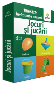 Bingoletto. Invata limba engleza. Jocuri si jucarii. GAMA.