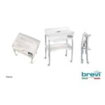 Masa infasat + baita Pratico gri BREVI - imagine 3