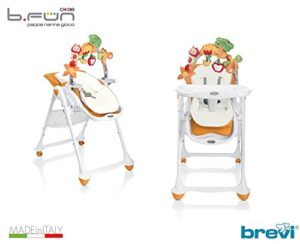 Scaun masa Bfun galben BREVI - imagine 2