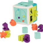 Jucarie educationala sorter - SMART CUB (12 forme) Battat