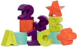 Jucarie educationala sorter - SMART CUB (12 forme) Battat - imagine 3