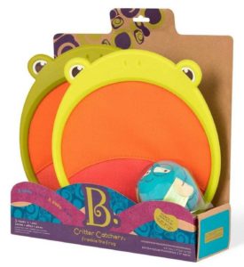 Jucarie interactiva-Broasca-Capcana (2 rachete,minge) Battat